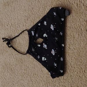 Alien Halter Bikini Top